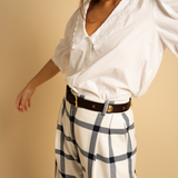 CINTURA STUDS TESTA DI MORO