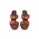 CUOIO STUDS TACCO