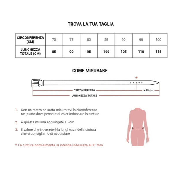 CINTURA TABACCO - IMPERFEZIONI