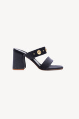 VELVET STUDS TACCO GREY