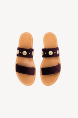 VELVET STUDS VIOLA
